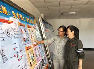 神華寧煤集團煤製油化工公管公司配煤一中心安全理念宣貫全方位