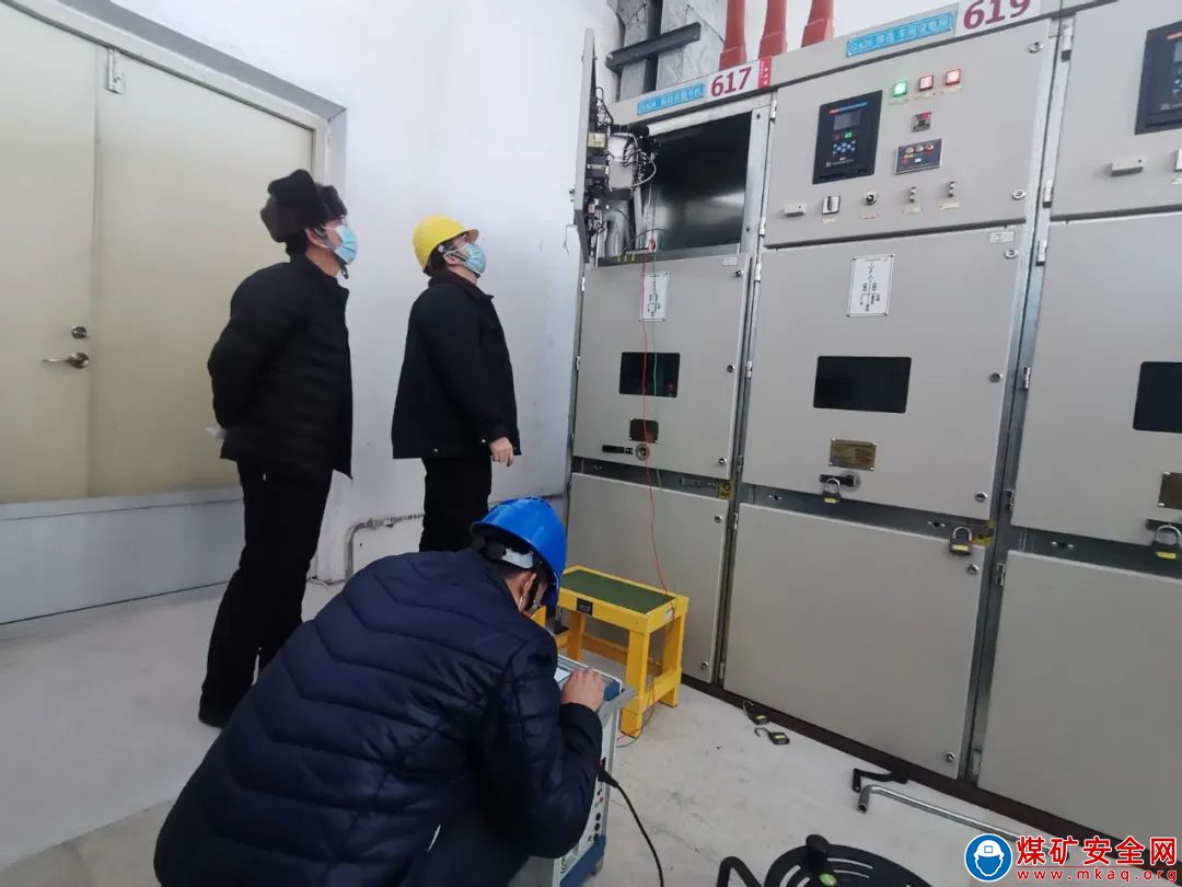 紮煤公司開展供電係統春季預防性檢修