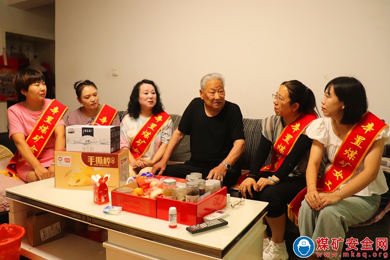 “八一”節前夕山西焦煤霍州煤電辛置礦走訪慰問 情暖退役老戰士葛聚長
