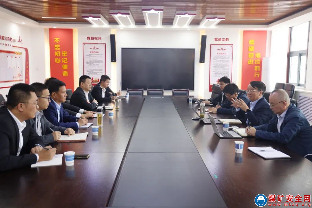 陝煤集團副總工程師，榆北煤業公司黨委書記、董事長、總經理石增武到陝西中能煤田有限公司調研指導工作(審核未通過)