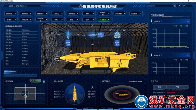 智能化掘進助力公司高質量安全發展